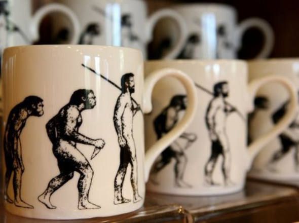 Caneca Evolução do Homem